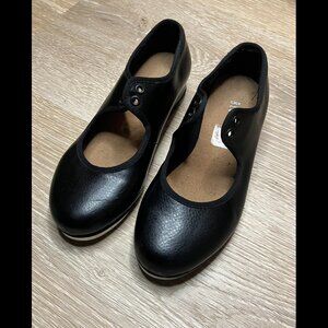 Bloch Girls Timestep Tap Shoes Black Synthetic Leather in US Child Size 12 EU 29